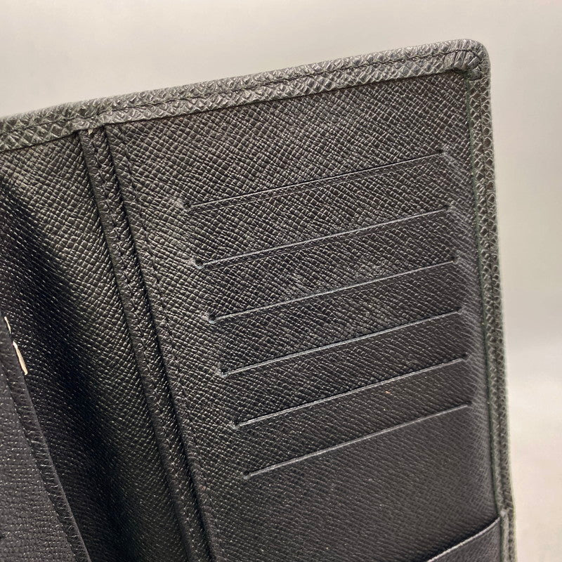 【中古品】【メンズ/レディース】 LOUIS VUITTON ルイ・ヴィトン M30501 TA1145 タイガ ポルトフォイユ ブラザ 長財布 財布 179-260609-cs-12-izu カラー：ブラック 万代Net店