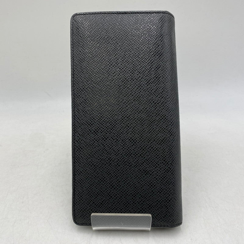 【中古品】【メンズ/レディース】 LOUIS VUITTON ルイ・ヴィトン M30501 TA1145 タイガ ポルトフォイユ ブラザ 長財布 財布 179-260609-cs-12-izu カラー：ブラック 万代Net店