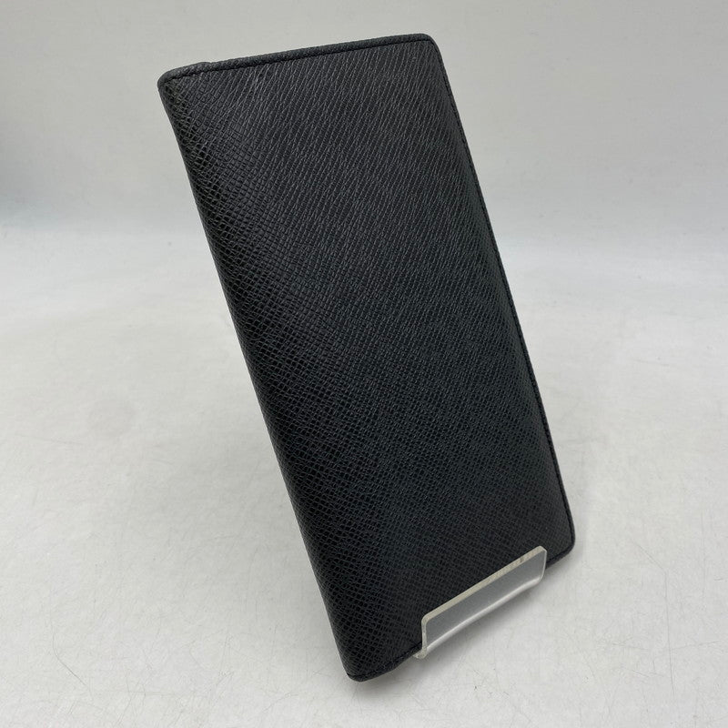 【中古品】【メンズ/レディース】 LOUIS VUITTON ルイ・ヴィトン M30501 TA1145 タイガ ポルトフォイユ ブラザ 長財布 財布 179-260609-cs-12-izu カラー：ブラック 万代Net店