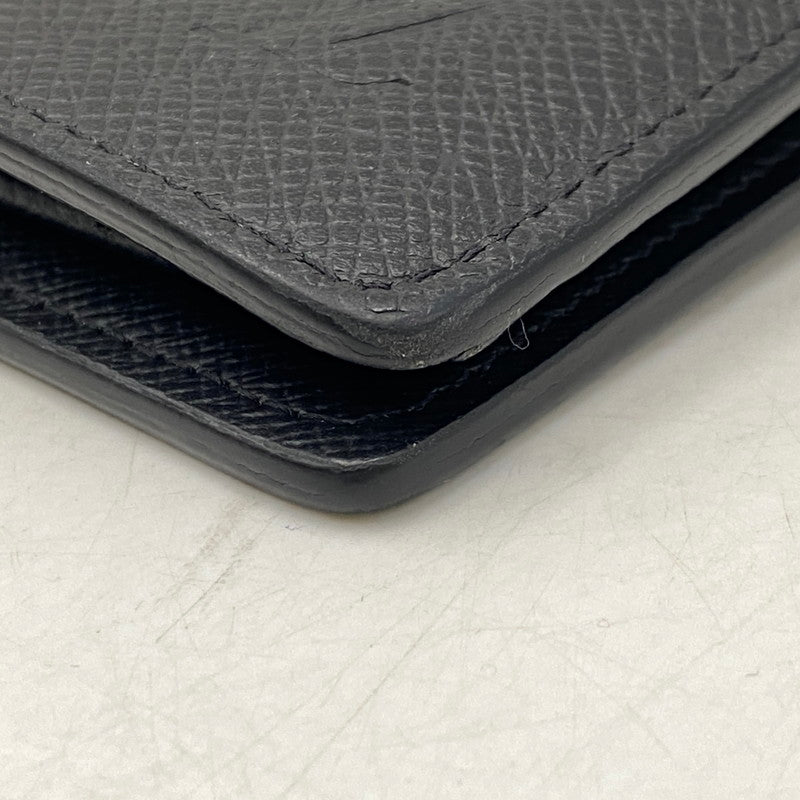 【中古品】【メンズ/レディース】 LOUIS VUITTON ルイ・ヴィトン M30501 TA0281 タイガ ポルトフォイユ ブラザ 179-260609-cs-13-izu カラー：ブラック 万代Net店