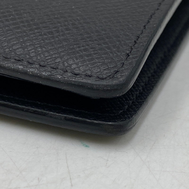 【中古品】【メンズ/レディース】 LOUIS VUITTON ルイ・ヴィトン M30501 TA0281 タイガ ポルトフォイユ ブラザ 179-260609-cs-13-izu カラー：ブラック 万代Net店