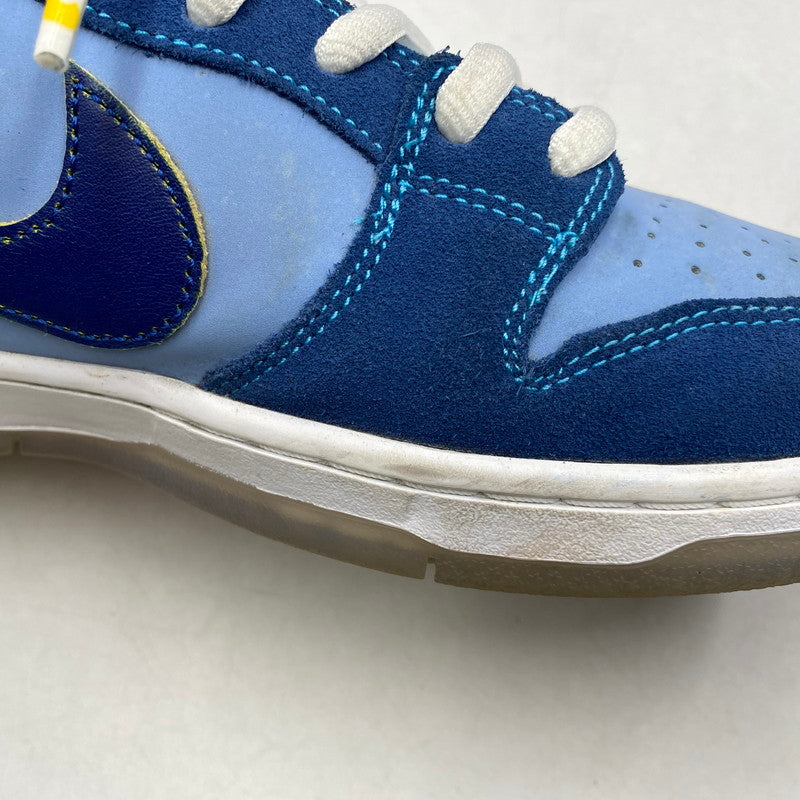【中古品】【メンズ】 NIKE SB ナイキエスビー × WHY SO SAD? ワイ ソー サッド? DUNK LOW PRM WSS DX5549-400 ダンク ロー プレミアム WSS スニーカー 靴 160-260607-as-10-izu サイズ：28cm カラー：COASTAL BLUE/COASTAL BLUE 万代Net店