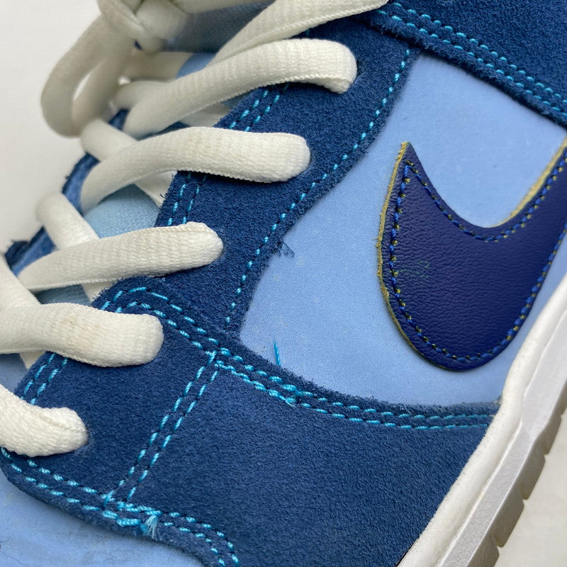 【中古品】【メンズ】 NIKE SB ナイキエスビー × WHY SO SAD? ワイ ソー サッド? DUNK LOW PRM WSS DX5549-400 ダンク ロー プレミアム WSS スニーカー 靴 160-260607-as-10-izu サイズ：28cm カラー：COASTAL BLUE/COASTAL BLUE 万代Net店