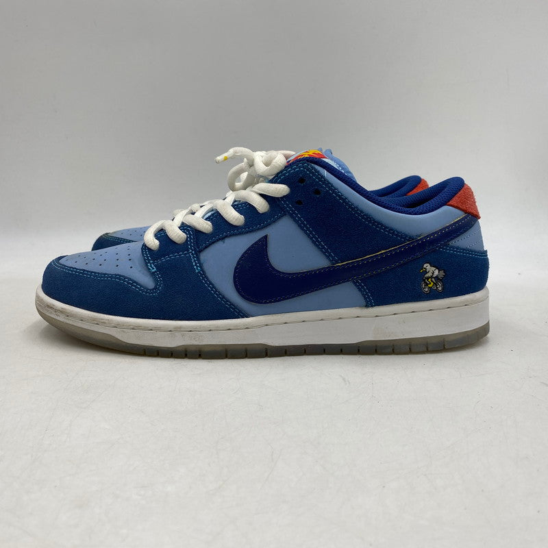 【中古品】【メンズ】 NIKE SB ナイキエスビー × WHY SO SAD? ワイ ソー サッド? DUNK LOW PRM WSS DX5549-400 ダンク ロー プレミアム WSS スニーカー 靴 160-260607-as-10-izu サイズ：28cm カラー：COASTAL BLUE/COASTAL BLUE 万代Net店