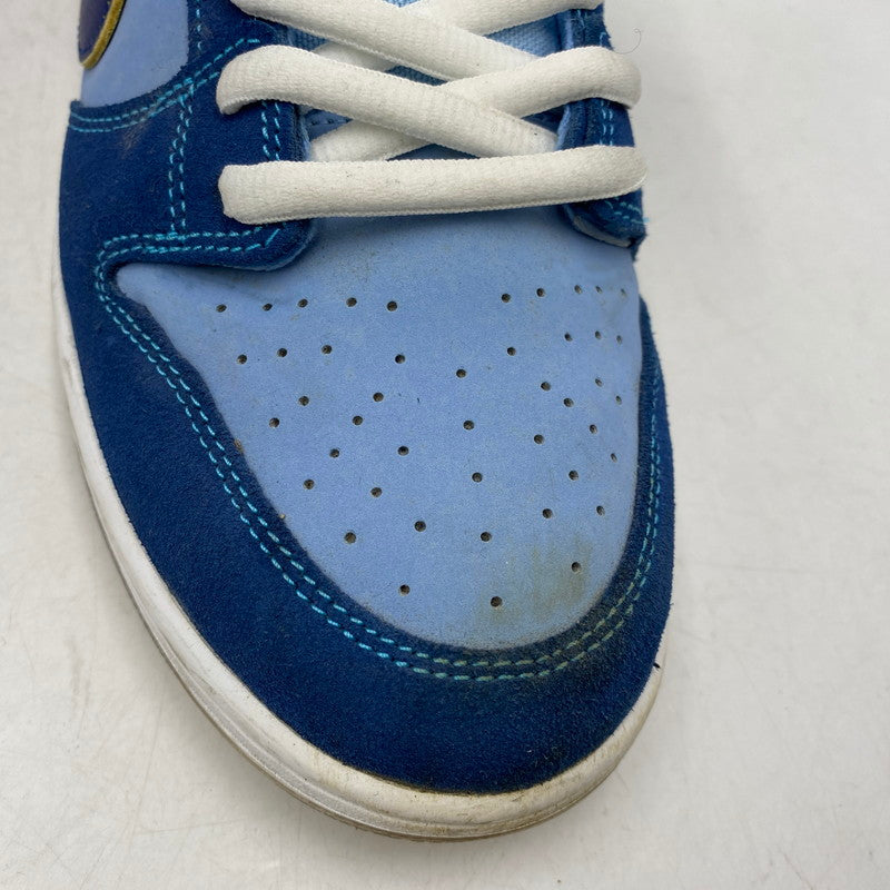 【中古品】【メンズ】 NIKE SB ナイキエスビー × WHY SO SAD? ワイ ソー サッド? DUNK LOW PRM WSS DX5549-400 ダンク ロー プレミアム WSS スニーカー 靴 160-260607-as-10-izu サイズ：28cm カラー：COASTAL BLUE/COASTAL BLUE 万代Net店
