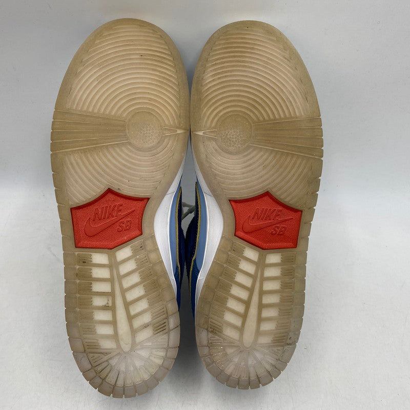 【中古品】【メンズ】 NIKE SB ナイキエスビー × WHY SO SAD? ワイ ソー サッド? DUNK LOW PRM WSS DX5549-400 ダンク ロー プレミアム WSS スニーカー 靴 160-260607-as-10-izu サイズ：28cm カラー：COASTAL BLUE/COASTAL BLUE 万代Net店