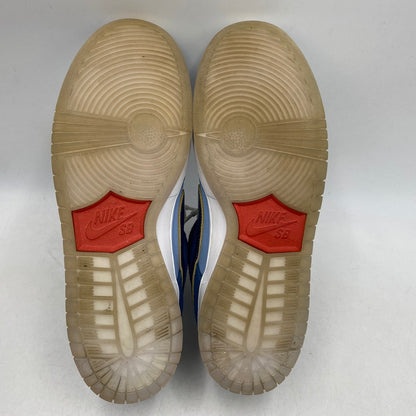 【中古品】【メンズ】 NIKE SB ナイキエスビー × WHY SO SAD? ワイ ソー サッド? DUNK LOW PRM WSS DX5549-400 ダンク ロー プレミアム WSS スニーカー 靴 160-260607-as-10-izu サイズ：28cm カラー：COASTAL BLUE/COASTAL BLUE 万代Net店