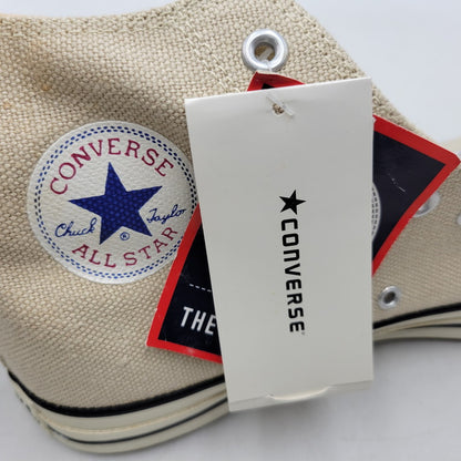 【中古品】【メンズ】 CONVERSE コンバース ALL STAR HEMP HI 1C298 オールスター ヘンプ ハイ スニーカー シューズ 靴 162-260618-as-11-izu サイズ：29cm カラー：BEIGE 万代Net店