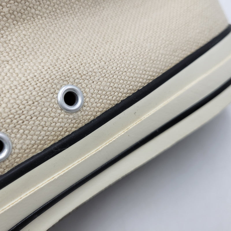 【中古品】【メンズ】 CONVERSE コンバース ALL STAR HEMP HI 1C298 オールスター ヘンプ ハイ スニーカー シューズ 靴 162-260618-as-11-izu サイズ：29cm カラー：BEIGE 万代Net店