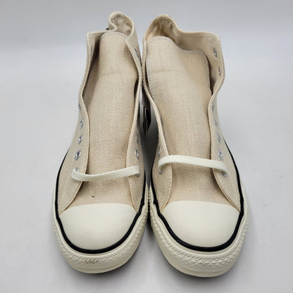 【中古品】【メンズ】 CONVERSE コンバース ALL STAR HEMP HI 1C298 オールスター ヘンプ ハイ スニーカー シューズ 靴 162-260618-as-11-izu サイズ：29cm カラー：BEIGE 万代Net店