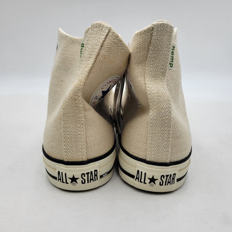 【中古品】【メンズ】 CONVERSE コンバース ALL STAR HEMP HI 1C298 オールスター ヘンプ ハイ スニーカー シューズ 靴 162-260618-as-11-izu サイズ：29cm カラー：BEIGE 万代Net店