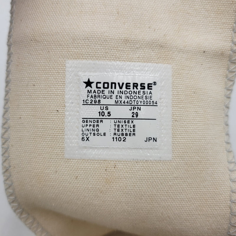 【中古品】【メンズ】 CONVERSE コンバース ALL STAR HEMP HI 1C298 オールスター ヘンプ ハイ スニーカー シューズ 靴 162-260618-as-11-izu サイズ：29cm カラー：BEIGE 万代Net店
