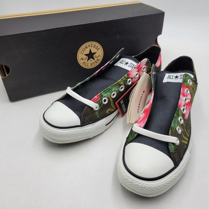 【中古品】【メンズ】 CONVERSE コンバース 1B856 ALL STAR ALOHA OX オールスター アロハ スニーカー シューズ 靴 162-260618-cs-16-izu サイズ：28cm カラー：CHARCOAL 万代Net店