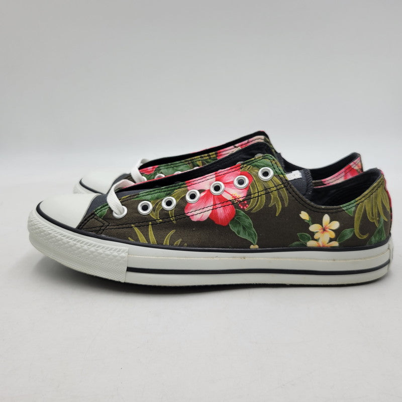 【中古品】【メンズ】 CONVERSE コンバース 1B856 ALL STAR ALOHA OX オールスター アロハ スニーカー シューズ 靴 162-260618-cs-16-izu サイズ：28cm カラー：CHARCOAL 万代Net店