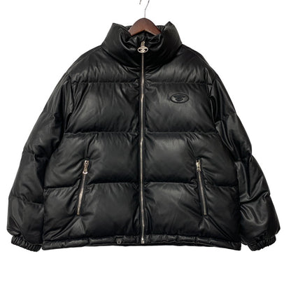 【中古品】【メンズ】 AAPE BY A BATHING APE エーエイプバイアベイシングエイプ AAPEUNVS MOONFACE DOWN PUFFER JACKET AAPDNM7740XXP ダウンジャケット 142-260607-as-21-izu サイズ：L カラー：ブラック 万代Net店