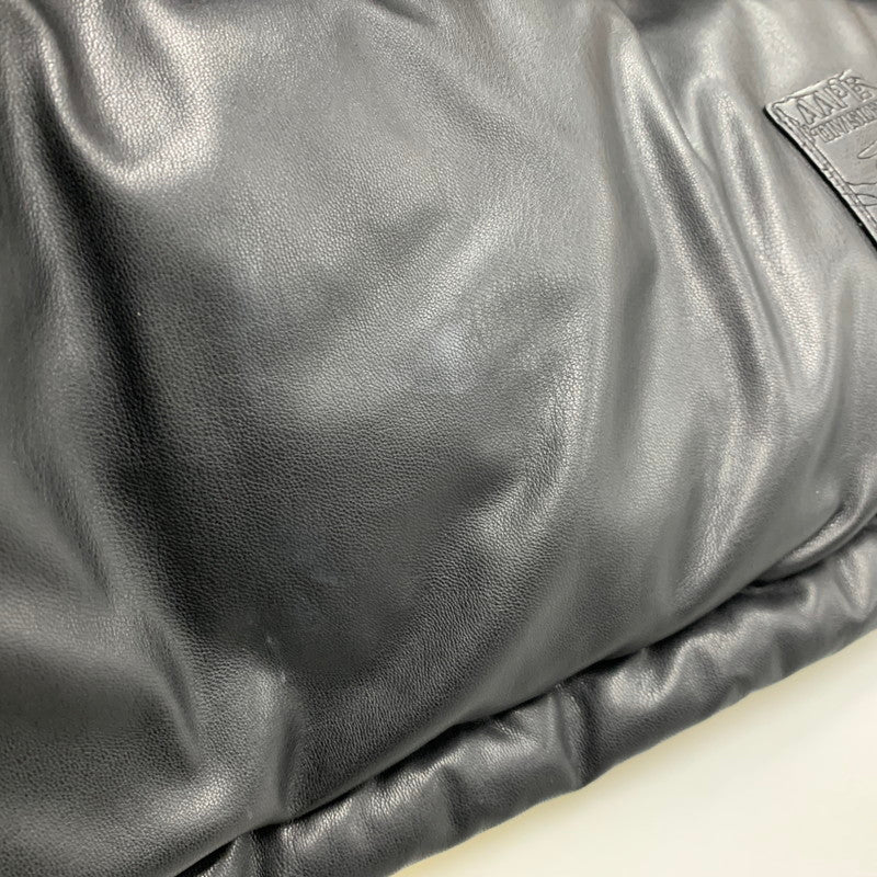 【中古品】【メンズ】 AAPE BY A BATHING APE エーエイプバイアベイシングエイプ AAPEUNVS MOONFACE DOWN PUFFER JACKET AAPDNM7740XXP ダウンジャケット 142-260607-as-21-izu サイズ：L カラー：ブラック 万代Net店