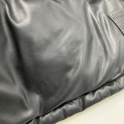 【中古品】【メンズ】 AAPE BY A BATHING APE エーエイプバイアベイシングエイプ AAPEUNVS MOONFACE DOWN PUFFER JACKET AAPDNM7740XXP ダウンジャケット 142-260607-as-21-izu サイズ：L カラー：ブラック 万代Net店