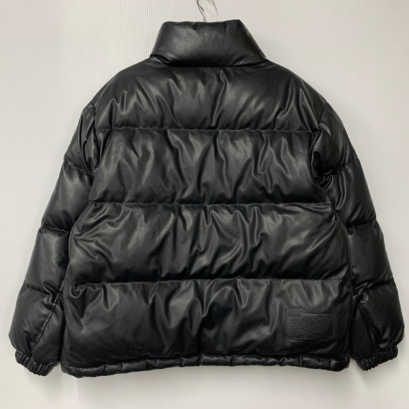 【中古品】【メンズ】 AAPE BY A BATHING APE エーエイプバイアベイシングエイプ AAPEUNVS MOONFACE DOWN PUFFER JACKET AAPDNM7740XXP ダウンジャケット 142-260607-as-21-izu サイズ：L カラー：ブラック 万代Net店