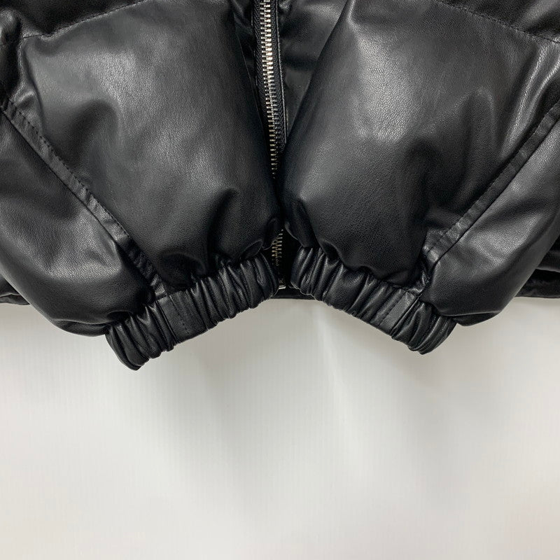 【中古品】【メンズ】 AAPE BY A BATHING APE エーエイプバイアベイシングエイプ AAPEUNVS MOONFACE DOWN PUFFER JACKET AAPDNM7740XXP ダウンジャケット 142-260607-as-21-izu サイズ：L カラー：ブラック 万代Net店