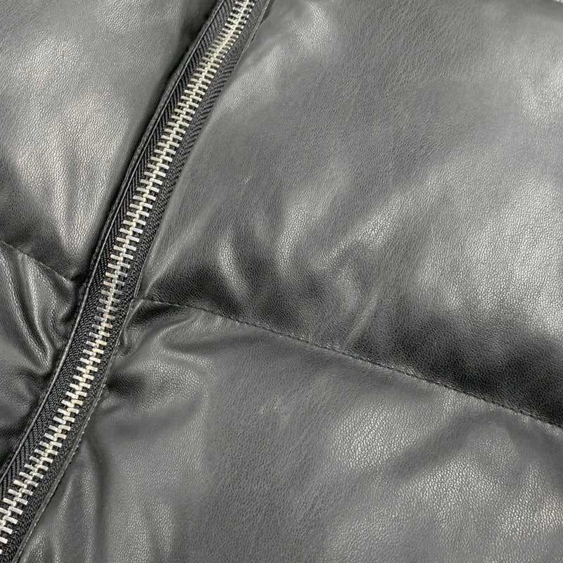 【中古品】【メンズ】 AAPE BY A BATHING APE エーエイプバイアベイシングエイプ AAPEUNVS MOONFACE DOWN PUFFER JACKET AAPDNM7740XXP ダウンジャケット 142-260607-as-21-izu サイズ：L カラー：ブラック 万代Net店