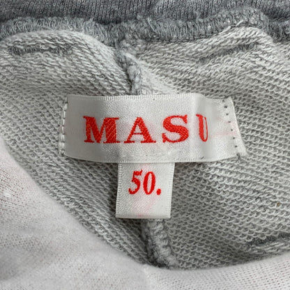 【中古品】【メンズ】 MASU エムエーエスユー MFFW-PT0923 BAGGY SWEAT PANTS バギー スウェット パンツ ボトムス ズボン 151-260611-cs-03-izu サイズ：50 カラー：グレー 万代Net店