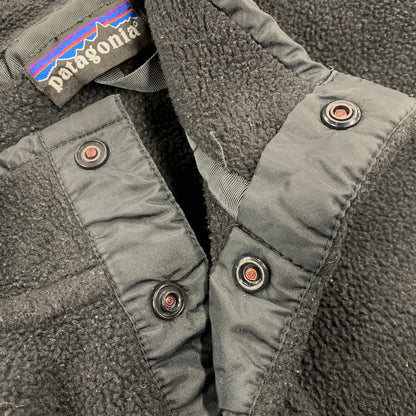 【中古品】【メンズ】 patagonia パタゴニア SYNCHILLA SNAP-T FLEECE PULLOVER シンチラ スナップT プルオーバー ジャマイカ製 144-260607-as-16-izu サイズ：XL カラー：ブラック 万代Net店