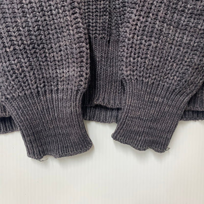 【中古品】【メンズ】 L.L.Bean エルエルビーン LOW GAUGE COTTON KNIT SHIRT ローゲージ コットン ニット USA製 長袖 トップス 146-260607-as-13-izu サイズ：M カラー：グレー 万代Net店