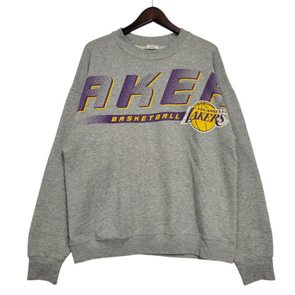 【中古品】【メンズ】 MAGIC JOHNSON ORIGINALS マジックジョンソンオリジナルズ LAKERS SWEATSHIRT レイカーズ スウェット トレーナー 146-260614-as-06-izu カラー：グレー 万代Net店