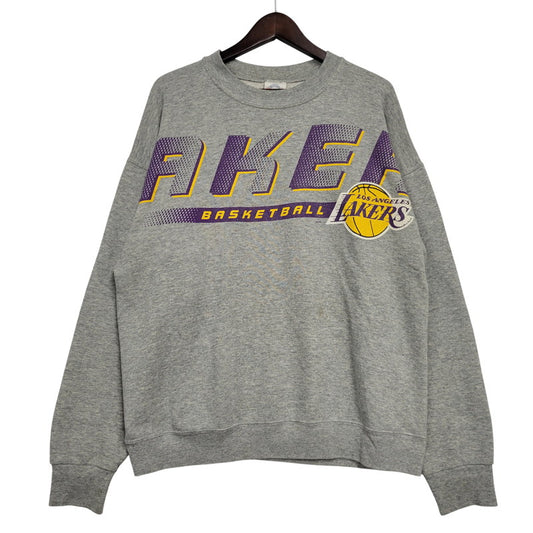 【中古品】【メンズ】 MAGIC JOHNSON ORIGINALS マジックジョンソンオリジナルズ LAKERS SWEATSHIRT レイカーズ スウェット トレーナー 146-260614-as-06-izu カラー：グレー 万代Net店