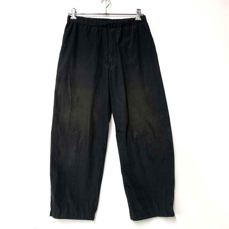 【中古品】【メンズ】 GRAPHPAPER グラフペーパー GM231-40026 SEMI-DULL POPLIN TRACK PANTS セミダル ポプリン トラック パンツ ボトムス 151-260607-kh-11-izu サイズ：2 カラー：ブラック 万代Net店
