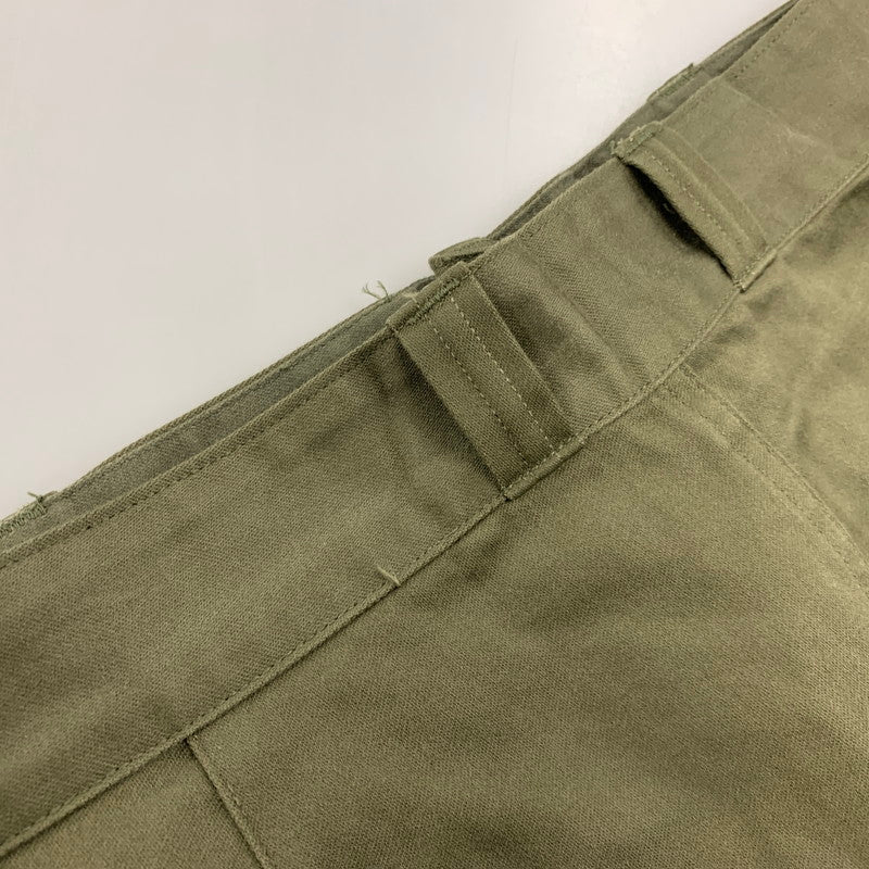 【中古品】【メンズ】 FRENCH ARMY フランス軍 M-64 FIELD CARGO PANTS フィールド カーゴ パンツ ボトムス 157-260607-kh-12-izu サイズ：84 M カラー：カーキ 万代Net店
