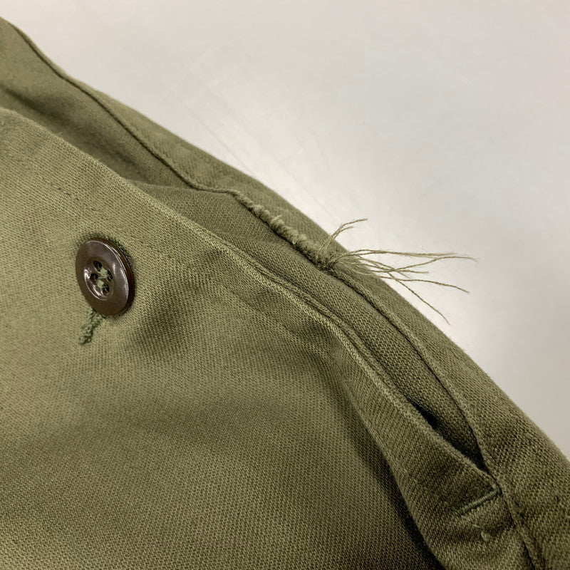 【中古品】【メンズ】 FRENCH ARMY フランス軍 M-64 FIELD CARGO PANTS フィールド カーゴ パンツ ボトムス 157-260607-kh-12-izu サイズ：84 M カラー：カーキ 万代Net店
