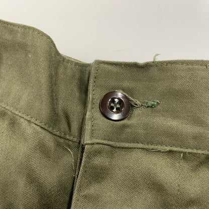 【中古品】【メンズ】 FRENCH ARMY フランス軍 M-64 FIELD CARGO PANTS フィールド カーゴ パンツ ボトムス 157-260607-kh-12-izu サイズ：84 M カラー：カーキ 万代Net店