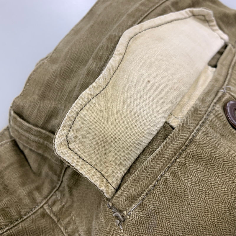 【中古品】【メンズ】 FRENCH ARMY フランス軍 M47 CARGO PANTS カーゴ パンツ ボトムス 157-260607-kh-13-izu カラー：カーキ 万代Net店