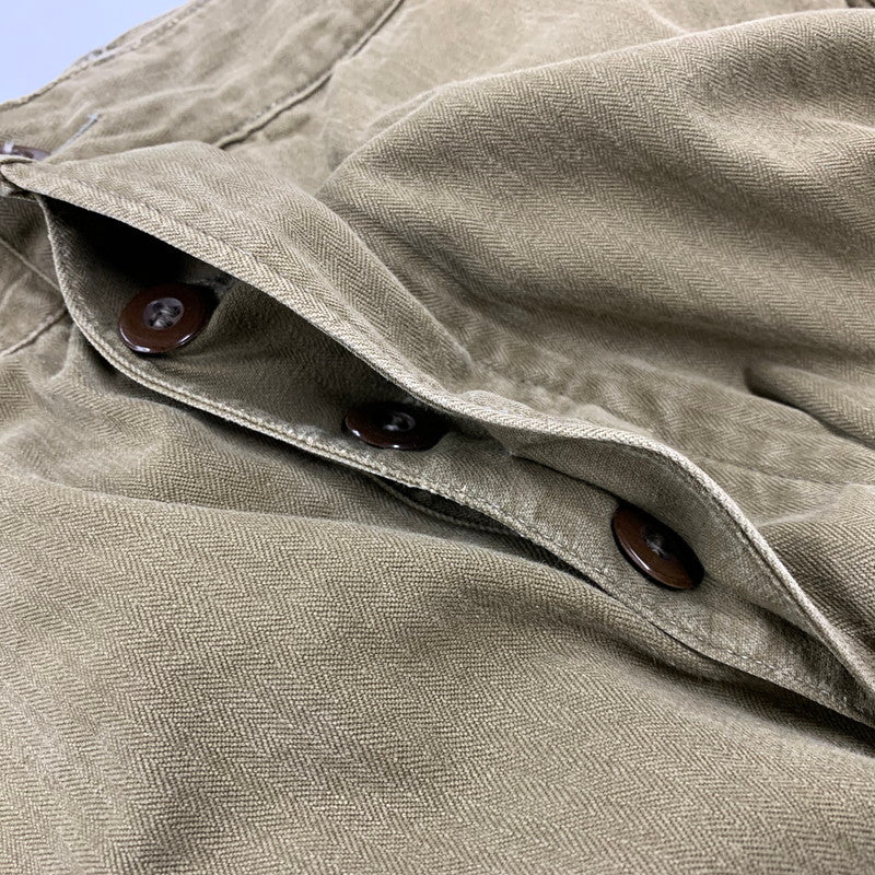 【中古品】【メンズ】 FRENCH ARMY フランス軍 M47 CARGO PANTS カーゴ パンツ ボトムス 157-260607-kh-13-izu カラー：カーキ 万代Net店