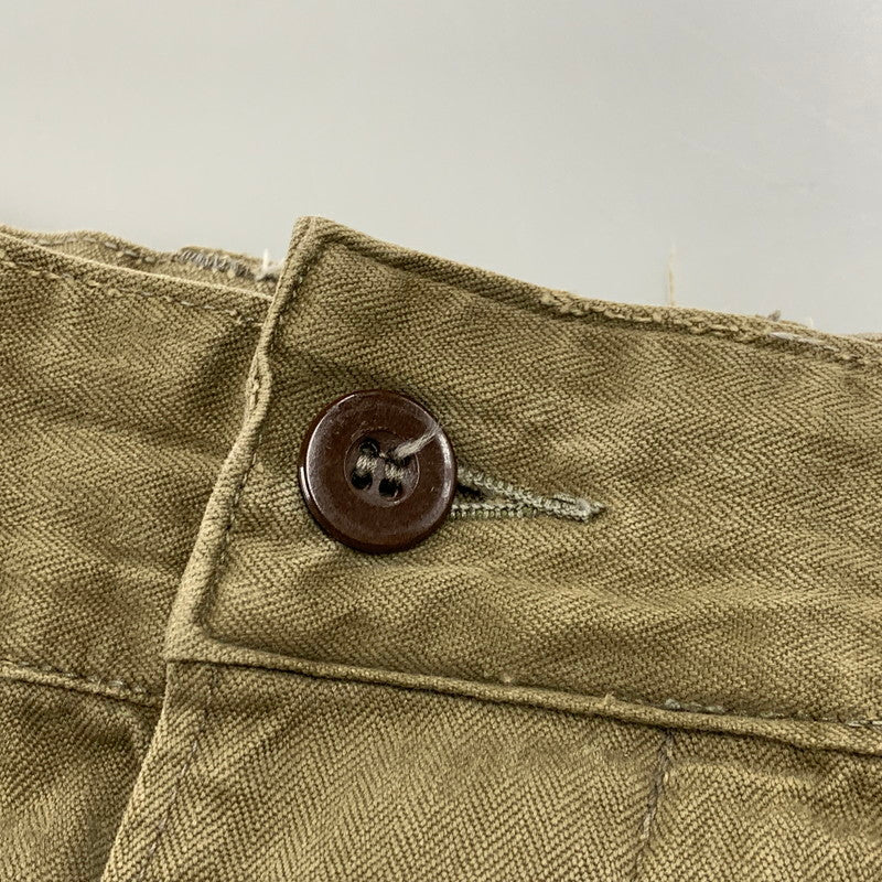 【中古品】【メンズ】 FRENCH ARMY フランス軍 M47 CARGO PANTS カーゴ パンツ ボトムス 157-260607-kh-13-izu カラー：カーキ 万代Net店