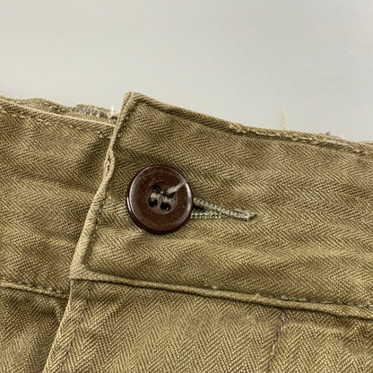 【中古品】【メンズ】 FRENCH ARMY フランス軍 M47 CARGO PANTS カーゴ パンツ ボトムス 157-260607-kh-13-izu カラー：カーキ 万代Net店