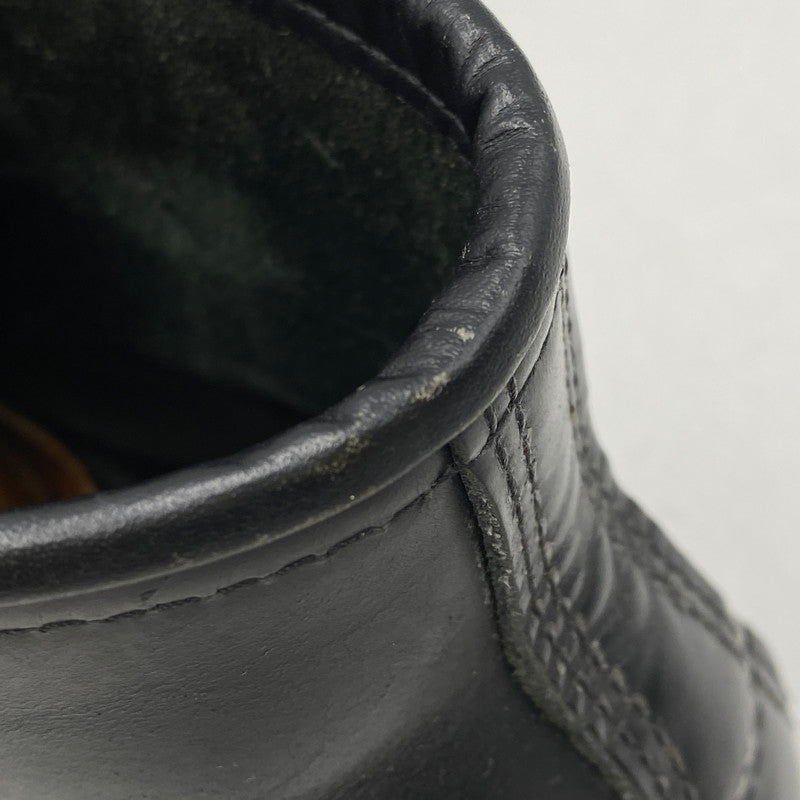 【中古品】【メンズ】 RED WING レッドウィング 6-INCH CLASSIC MOC 8137 6インチ クラシック モック USA製 ブーツ 靴 164-260607-as-04-izu サイズ：US 8 1/2 カラー：ブラック 万代Net店