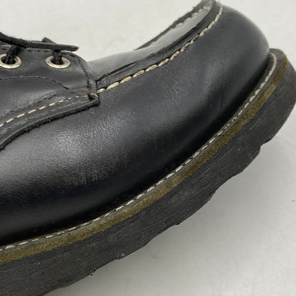 【中古品】【メンズ】 RED WING レッドウィング 6-INCH CLASSIC MOC 8137 6インチ クラシック モック USA製 ブーツ 靴 164-260607-as-04-izu サイズ：US 8 1/2 カラー：ブラック 万代Net店