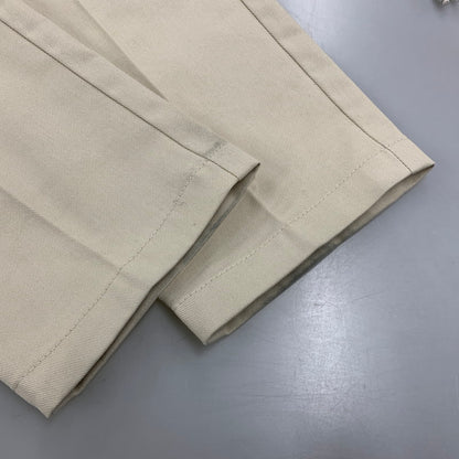 【中古品】【メンズ】 WACKO MARIA ワコマリア × DICKIES ディッキーズ 25FW-WMP-DC01 PLEATED TROUSERS プリーツ トラウザーズ パンツ ボトムス 153-260607-kh-15-izu サイズ：M カラー：オフホワイト系 万代Net店