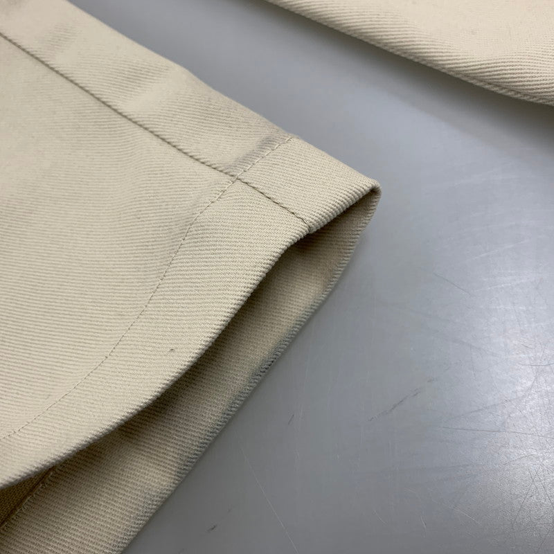 【中古品】【メンズ】 WACKO MARIA ワコマリア × DICKIES ディッキーズ 25FW-WMP-DC01 PLEATED TROUSERS プリーツ トラウザーズ パンツ ボトムス 153-260607-kh-15-izu サイズ：M カラー：オフホワイト系 万代Net店