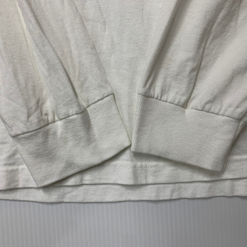 【中古品】【メンズ】 STUSSY ステューシー メキシコ製 MILANOチャプトオープン記念 ミラノ店 MADONNA LS TEE マドンナ ロングスリーブ ティー トップス 長袖 142-260611-cs-07-izu サイズ：M カラー：ホワイト 万代Net店