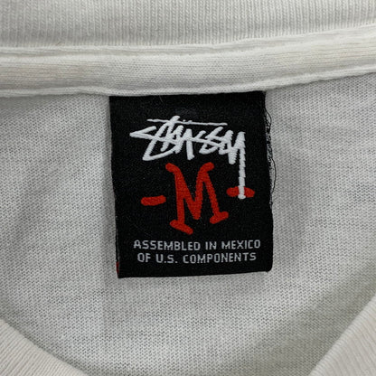 【中古品】【メンズ】 STUSSY ステューシー メキシコ製 MILANOチャプトオープン記念 ミラノ店 MADONNA LS TEE マドンナ ロングスリーブ ティー トップス 長袖 142-260611-cs-07-izu サイズ：M カラー：ホワイト 万代Net店