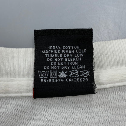 【中古品】【メンズ】 STUSSY ステューシー メキシコ製 MILANOチャプトオープン記念 ミラノ店 MADONNA LS TEE マドンナ ロングスリーブ ティー トップス 長袖 142-260611-cs-07-izu サイズ：M カラー：ホワイト 万代Net店