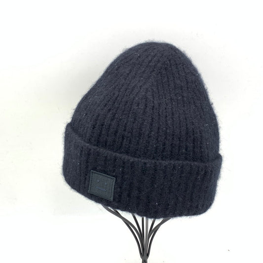 【中古品】【メンズ/レディース】 ACNE STUDIOS アクネ ストゥディオズ MINI FA-MI-HAT ミニ ファミ ハット S000005 KNIT CAP ニット キャップ 帽子 185-260612-ya-15-izu サイズ：8-10(55cm） カラー：ブラック 万代Net店