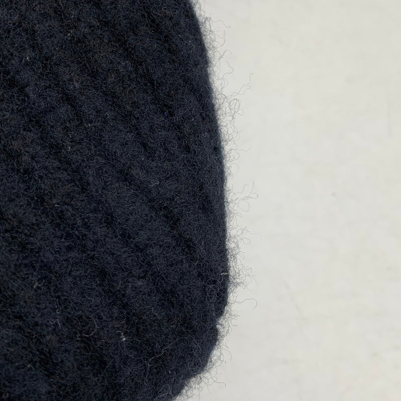 【中古品】【メンズ/レディース】 ACNE STUDIOS アクネ ストゥディオズ MINI FA-MI-HAT ミニ ファミ ハット S000005 KNIT CAP ニット キャップ 帽子 185-260612-ya-15-izu サイズ：8-10(55cm） カラー：ブラック 万代Net店
