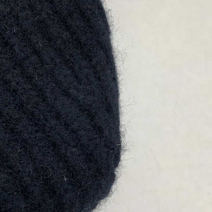 【中古品】【メンズ/レディース】 ACNE STUDIOS アクネ ストゥディオズ MINI FA-MI-HAT ミニ ファミ ハット S000005 KNIT CAP ニット キャップ 帽子 185-260612-ya-15-izu サイズ：8-10(55cm） カラー：ブラック 万代Net店