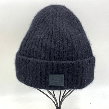 【中古品】【メンズ/レディース】 ACNE STUDIOS アクネ ストゥディオズ MINI FA-MI-HAT ミニ ファミ ハット S000005 KNIT CAP ニット キャップ 帽子 185-260612-ya-15-izu サイズ：8-10(55cm） カラー：ブラック 万代Net店