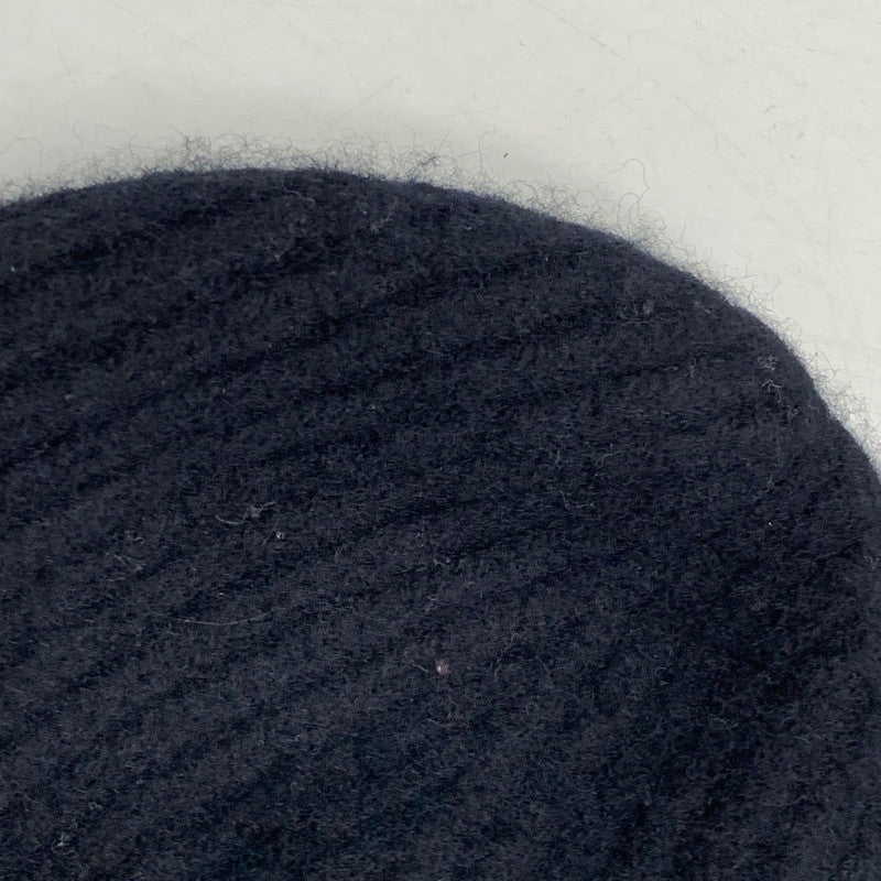 【中古品】【メンズ/レディース】 ACNE STUDIOS アクネ ストゥディオズ MINI FA-MI-HAT ミニ ファミ ハット S000005 KNIT CAP ニット キャップ 帽子 185-260612-ya-15-izu サイズ：8-10(55cm） カラー：ブラック 万代Net店