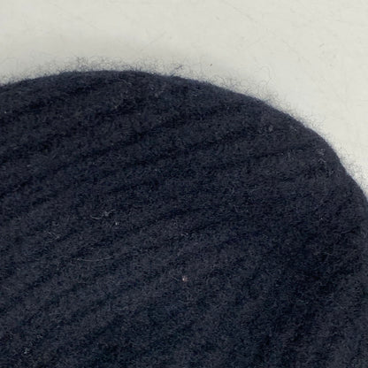 【中古品】【メンズ/レディース】 ACNE STUDIOS アクネ ストゥディオズ MINI FA-MI-HAT ミニ ファミ ハット S000005 KNIT CAP ニット キャップ 帽子 185-260612-ya-15-izu サイズ：8-10(55cm） カラー：ブラック 万代Net店